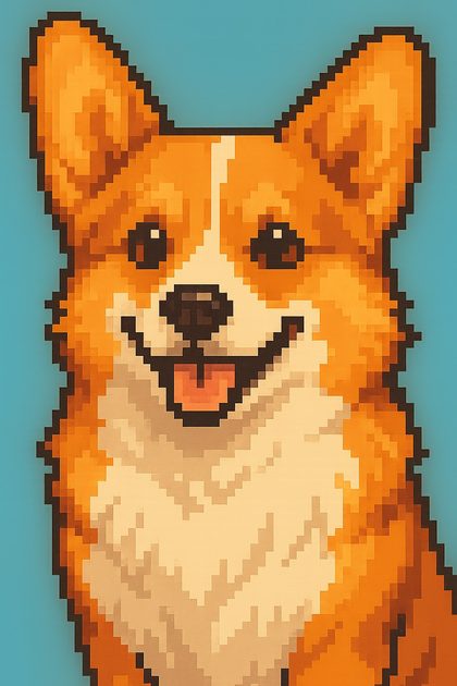 Pixel art rétro