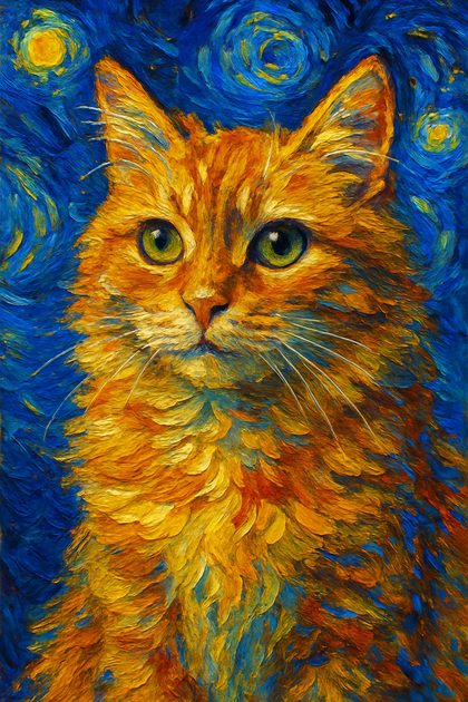 À la Van Gogh
